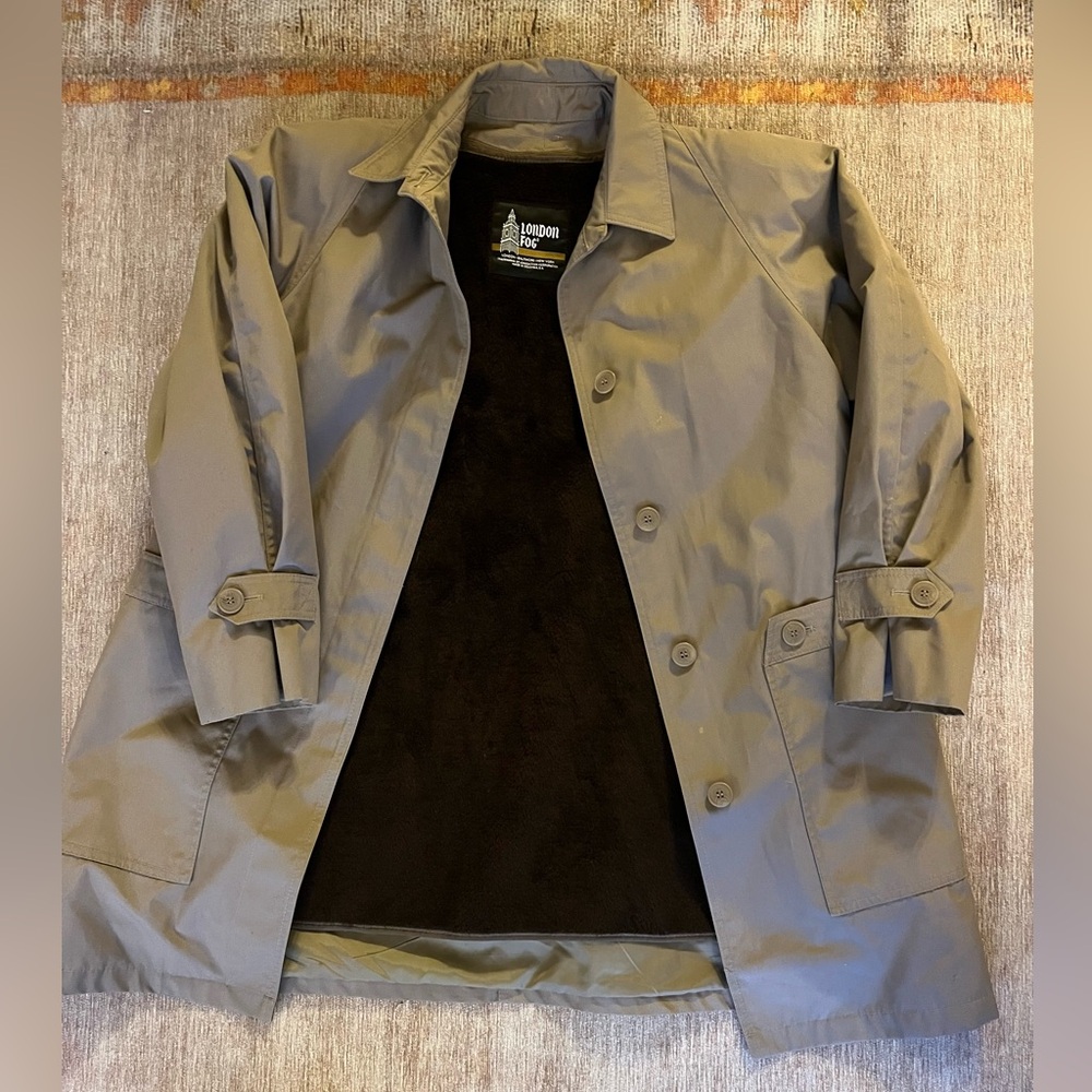 London Fog Trench with zip out lining